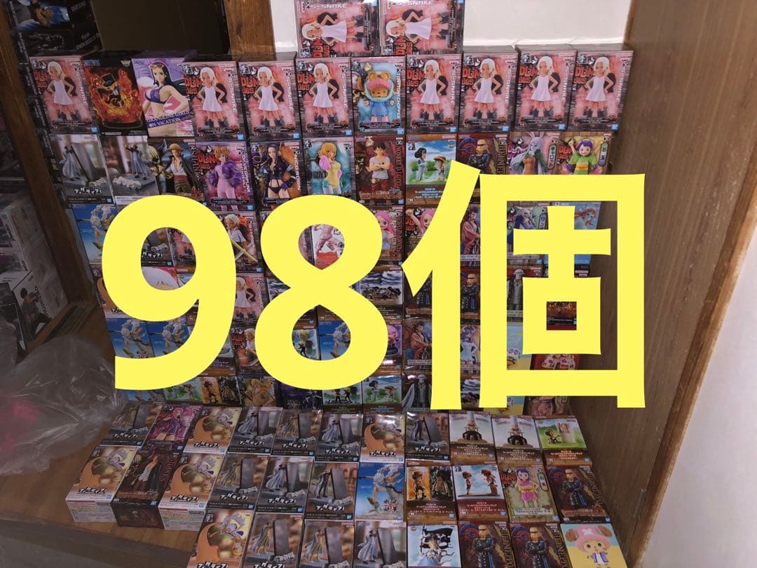 ワンピース　フィギュア　dxf ニカ　ギア5 フィグライフ　スマホ　98個