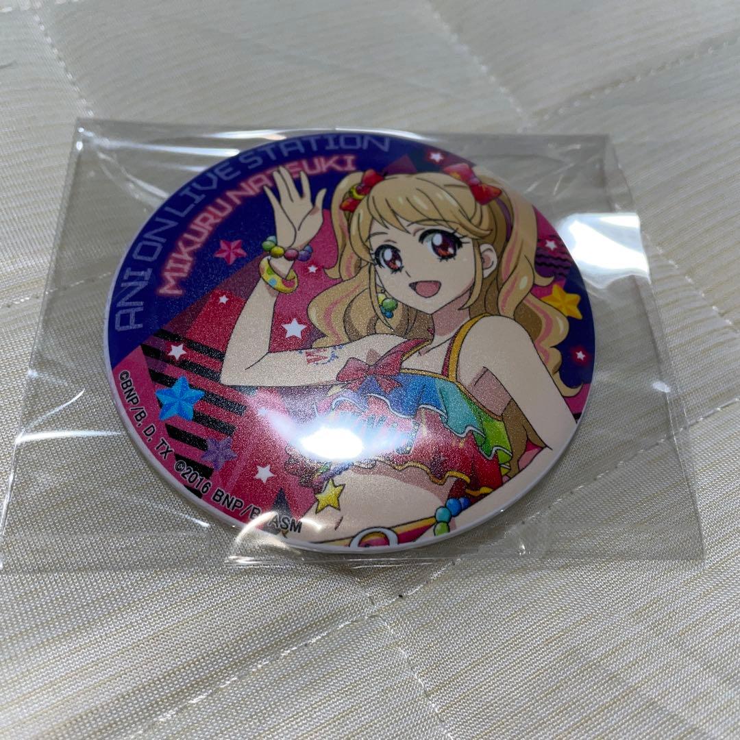 夏樹みくる　マグネット付きバッジ