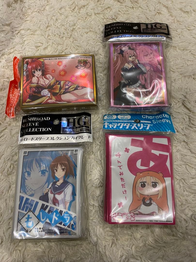 アニメキャラクター スリーブ まとめ売り