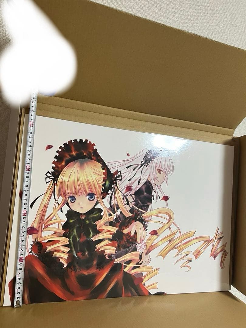 ローゼンメイデン 複製原画 、真紅、水銀燈、バーズコミック版 2巻表紙 A2