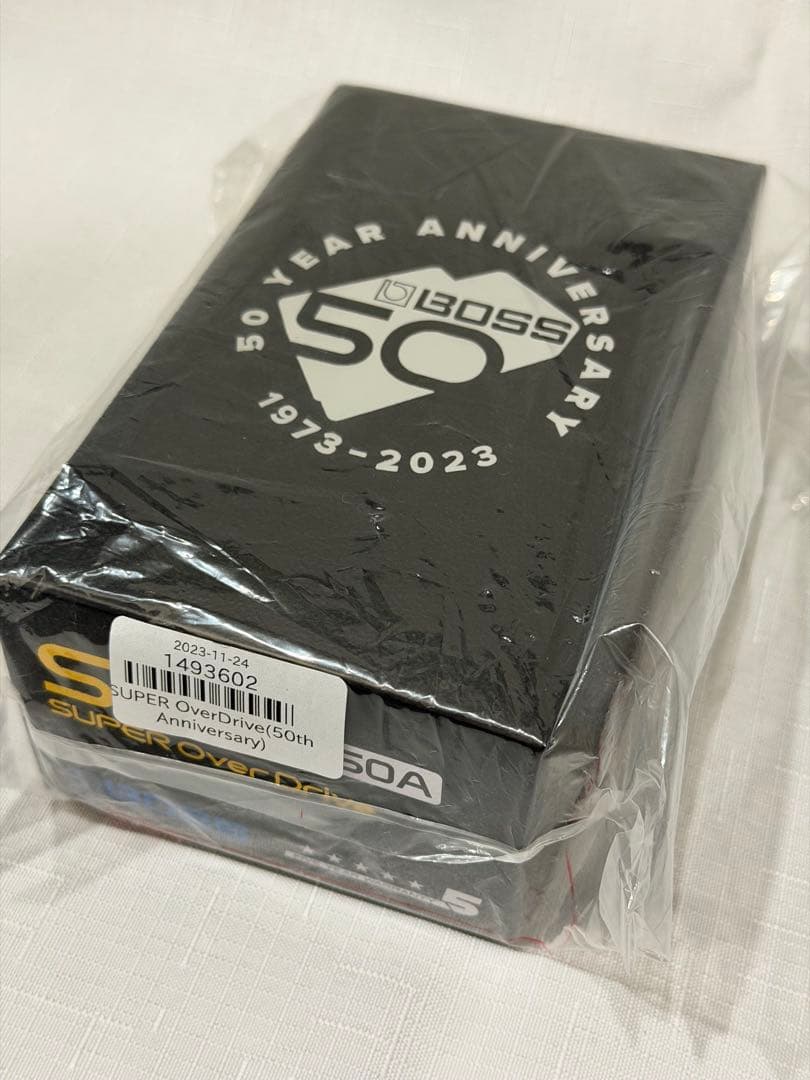 【BOSS 50周年記念ペダル】 SD-1-B50A