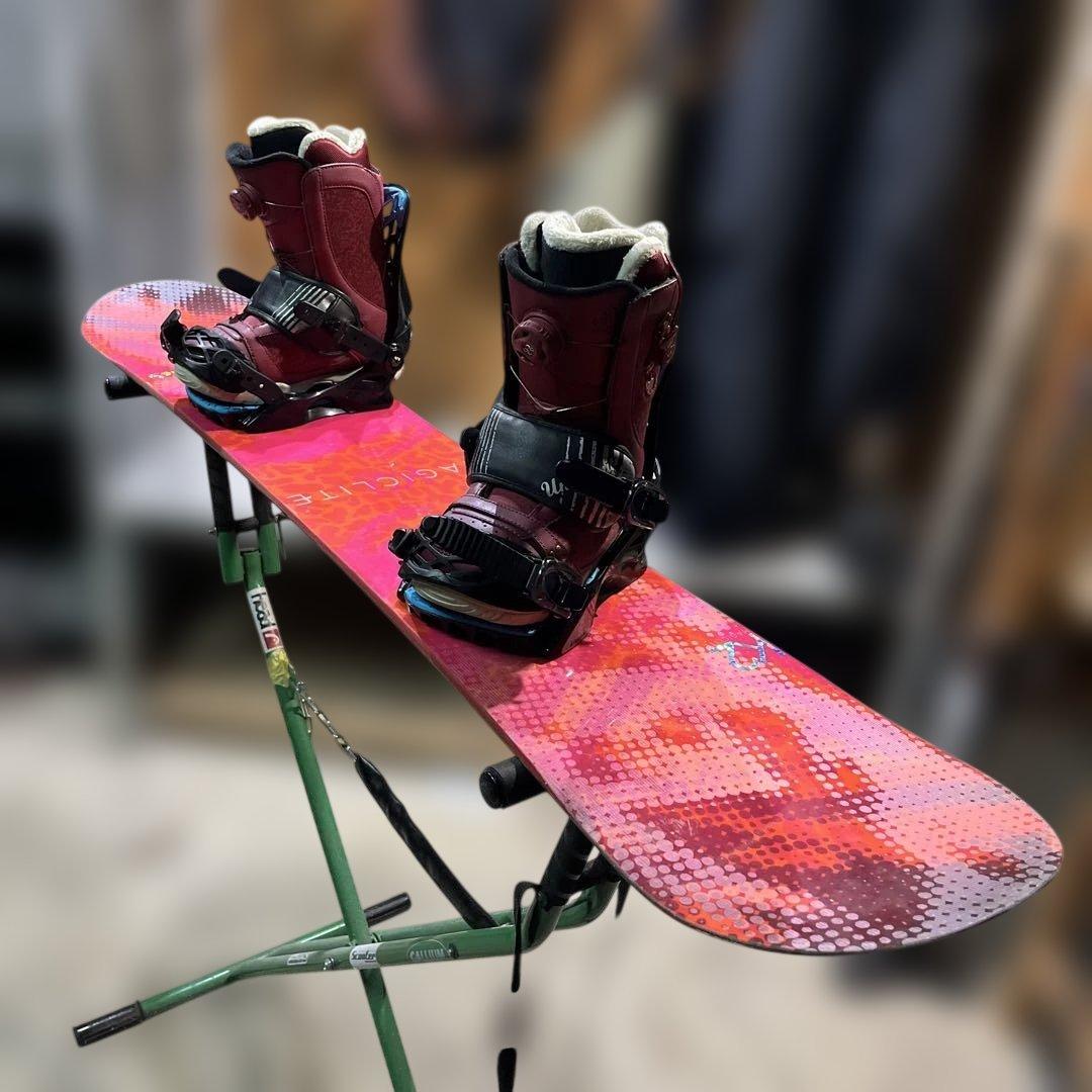 K2 × kissmark × K2 レディーススノーボード3点セット