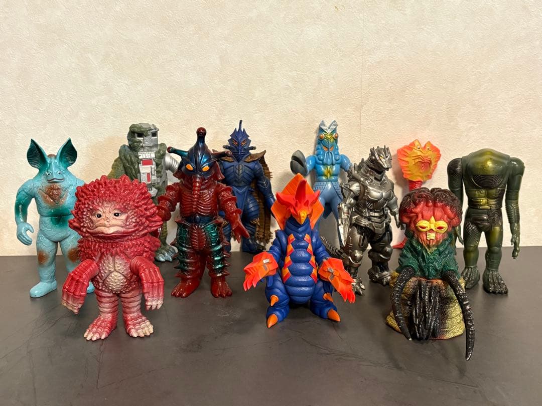 怪獣ソフビ　まとめ　コレクション　ウルトラマン