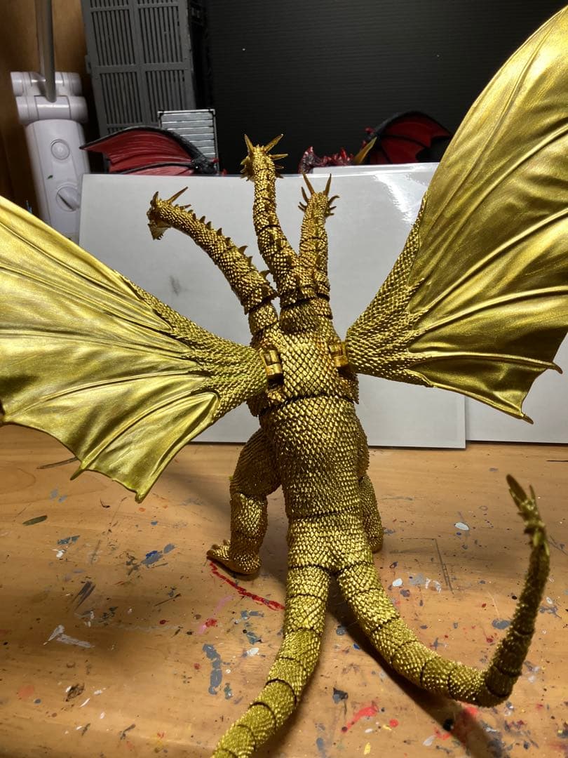 東宝怪獣コレクションメカキングギドラ　キングギドラフィギュア
