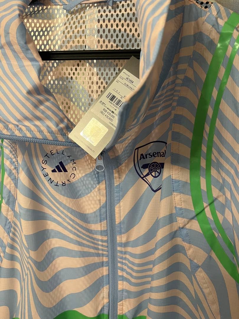 adidas アーセナル ステラマッカートニー ウーブン ジャケット XL