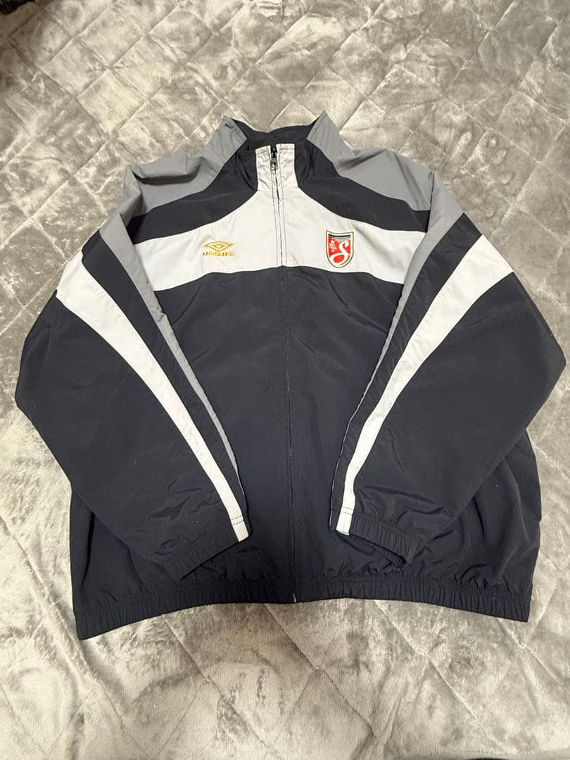 Umbro ウィンドブレーカー L 黒/灰 SUPREME