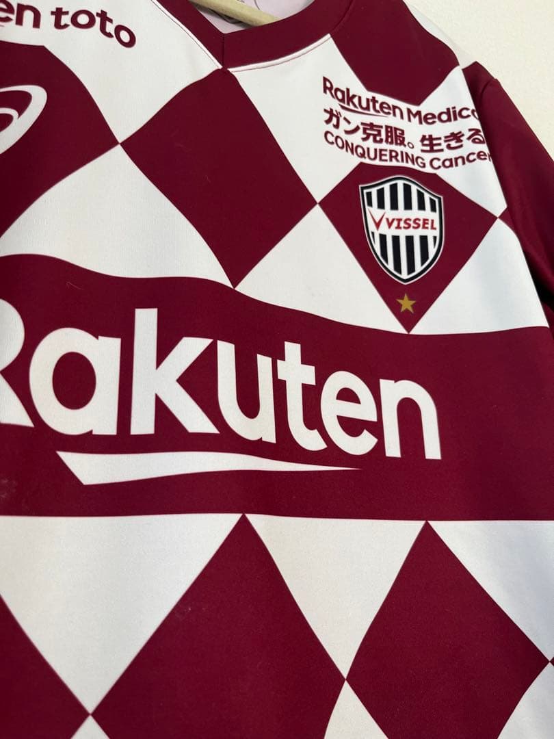 美品 Mサイズ ヴィッセル神戸 2020ユニホーム イニエスタ 8番
