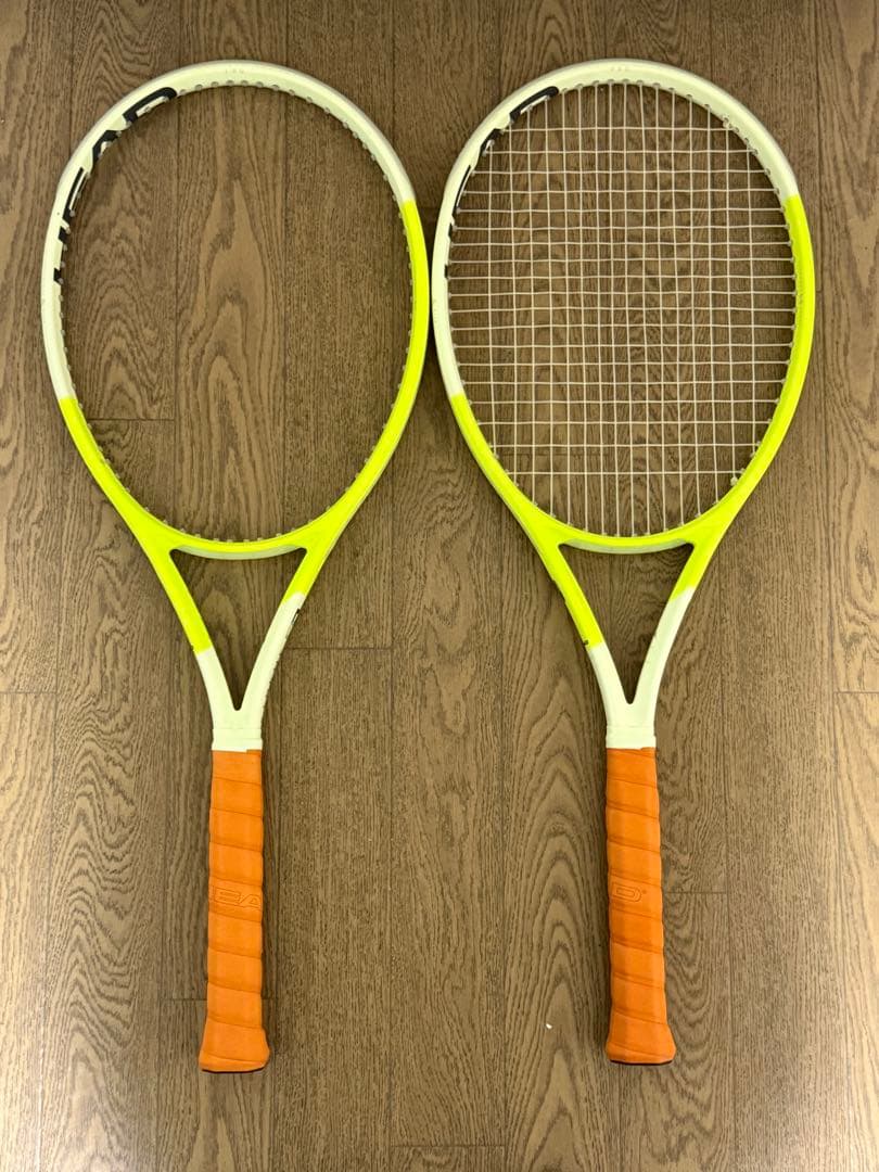 HEAD エクストリーム　プロ2本セットG3 革グリップグロメット新品￼