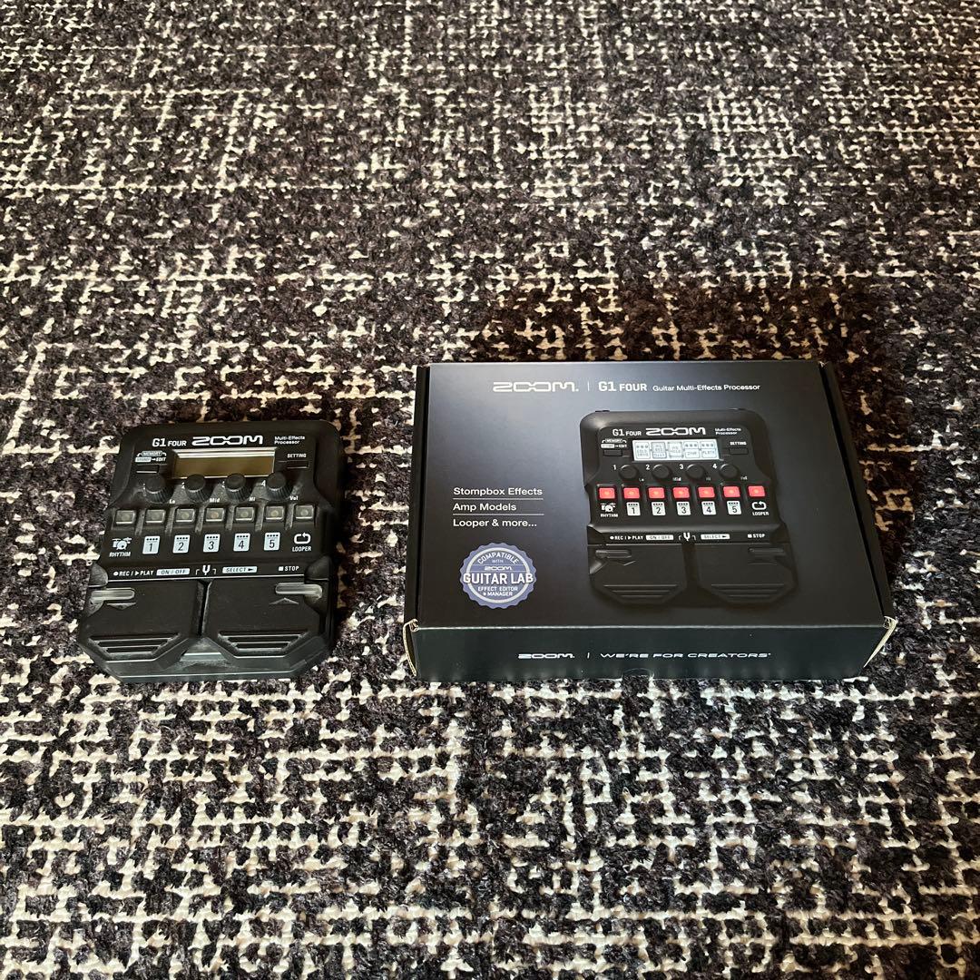 値下ZOOM G1 FOUR ギターエフェクター