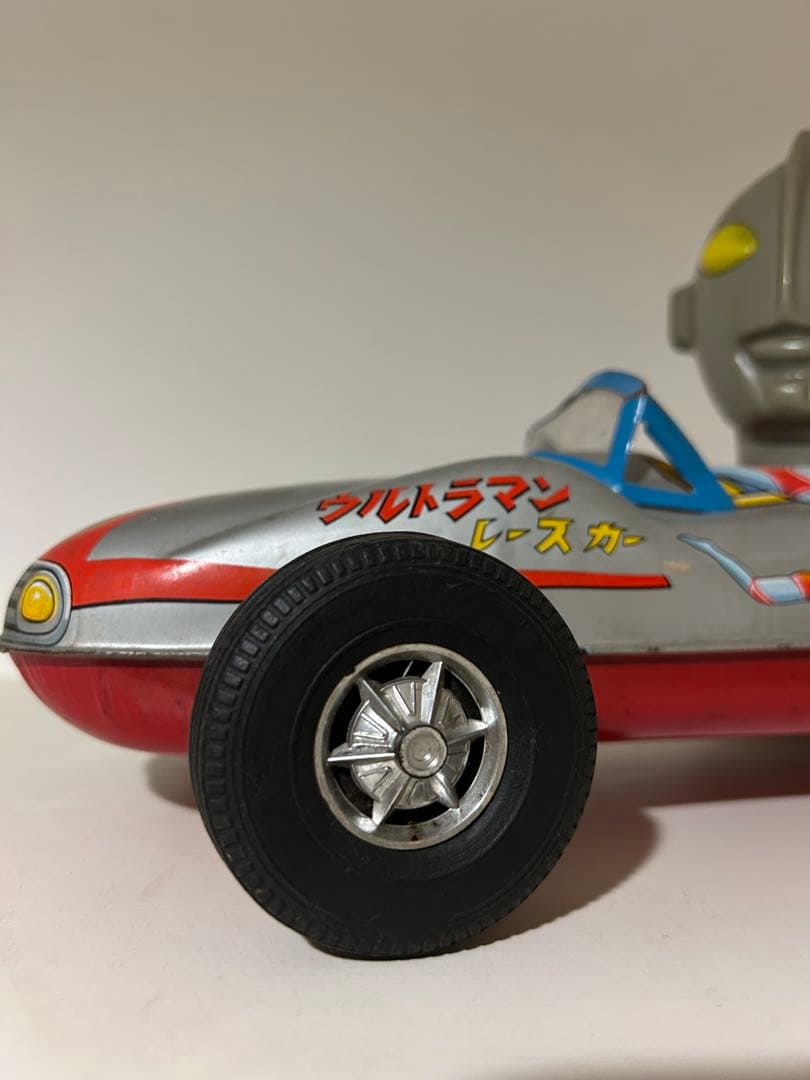 【全長30cmデカい】　ウルトラマン　ソフビ　ブリキ　当時物　昭和　増田屋