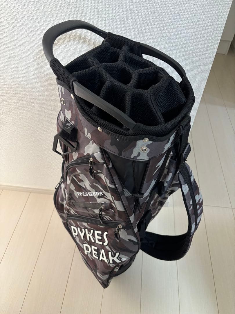 【週末限定価格】キャディバッグ ゴルフバッグ 14分割 パイクスピーク