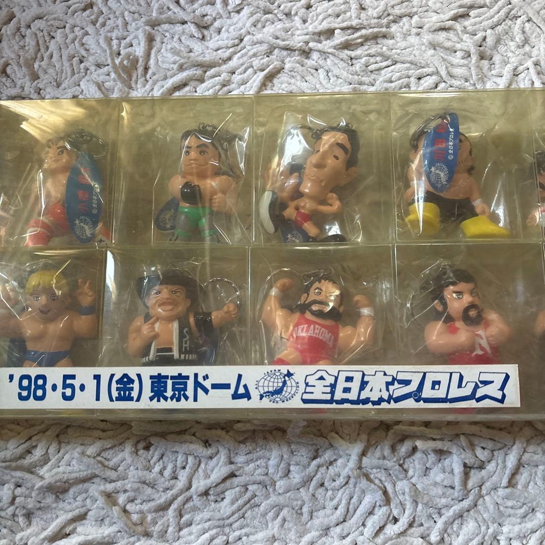 全日本プロレス　98.5.1東京ドーム　フィギュア12体セット