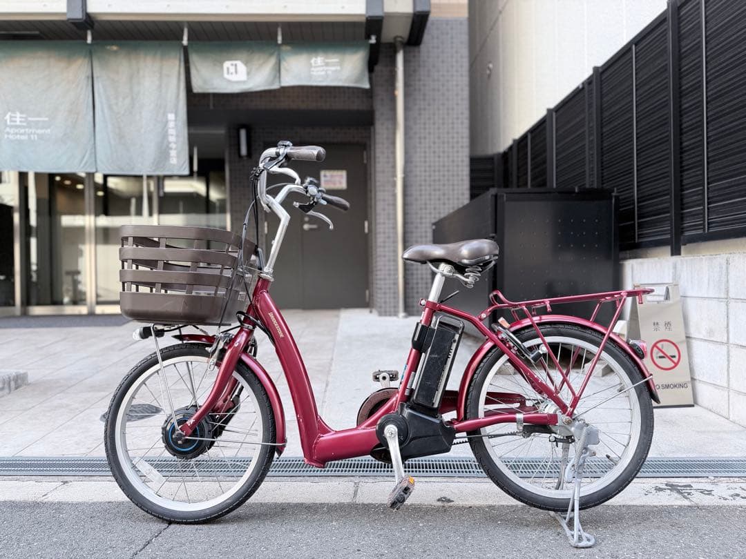 大阪府　ブリヂストン　電動自転車　バッテリーB400 20インチ