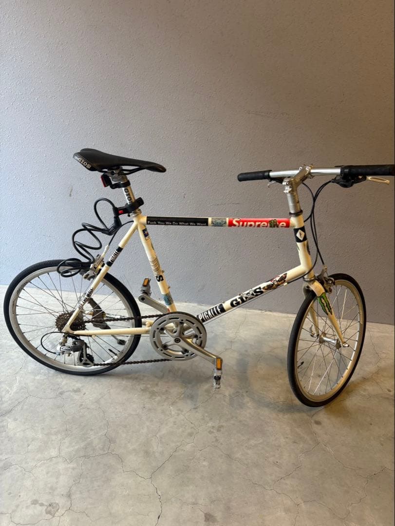 GIOS ミニベロ ホワイト 自転車