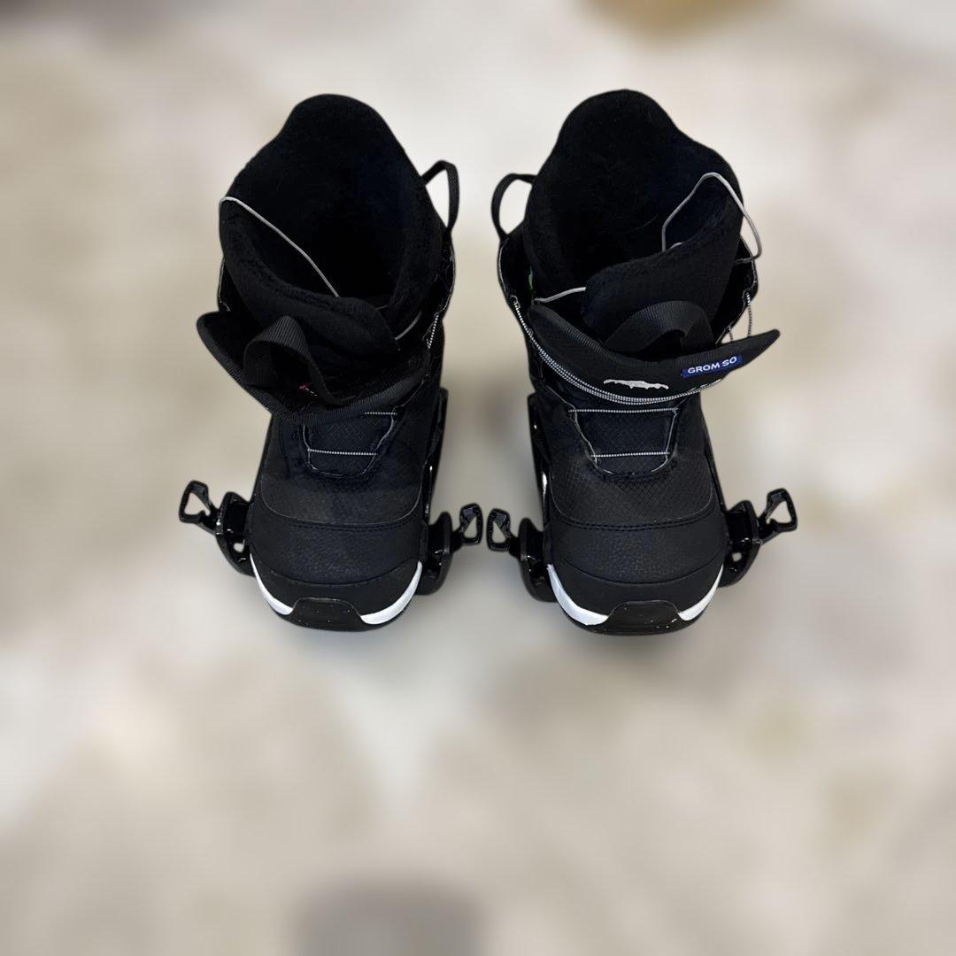 BURTON Step on GROM キッズブーツ20.5㎝　 &バインセット