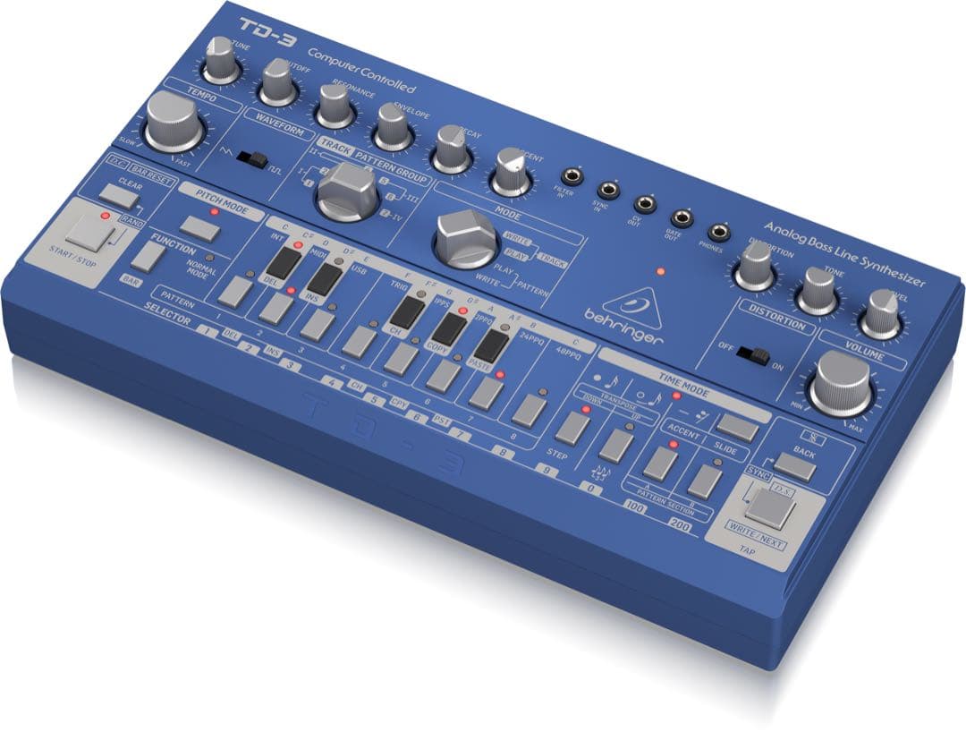 behringer TD-3 アナログシンセサイザー　BU