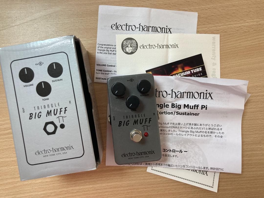 ツ*ヨ様 エレクトロ・ハーモニックス TRIANGLE BIG MUFF Pi