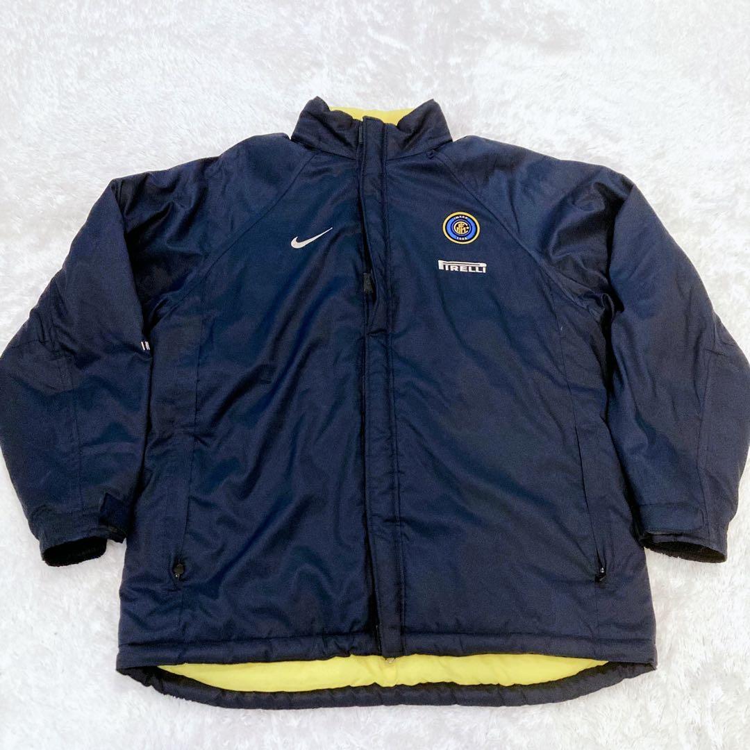 NIKE セリエA インテル ジャケット ネイビー サイズL サッカー