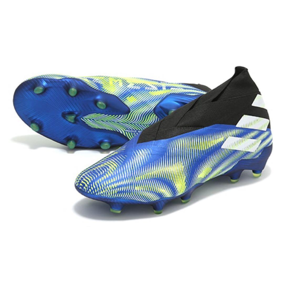 adidasサッカースパイク ネメシスFG紐なし