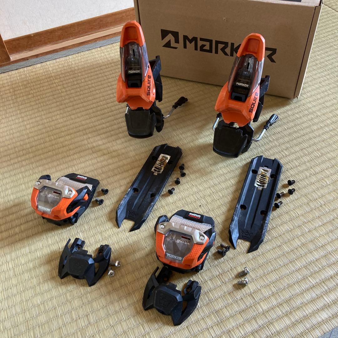 Marker Squire 11 ビンディング オレンジ/ブラック