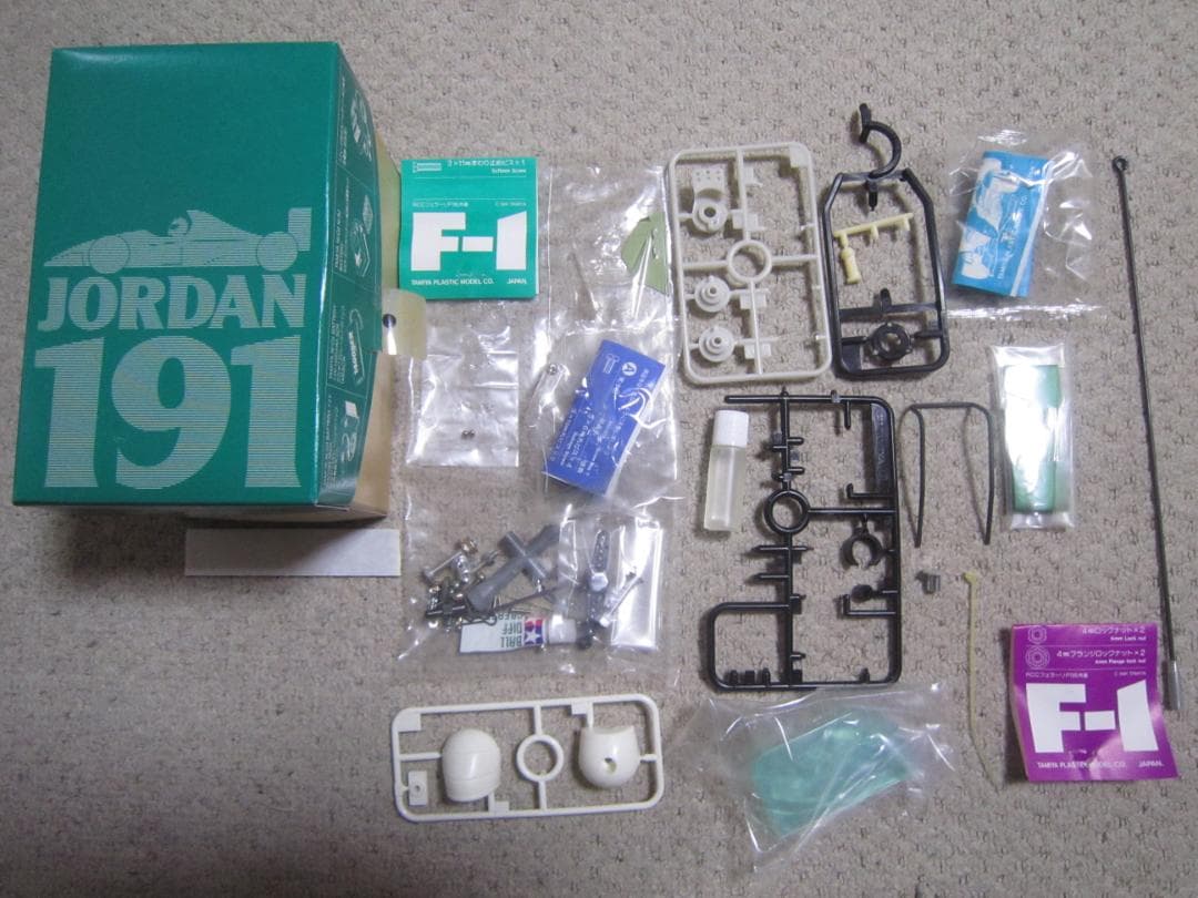 完全動作品 1/10 JORDAN 191 タミヤ F1 フルセット ジョーダン