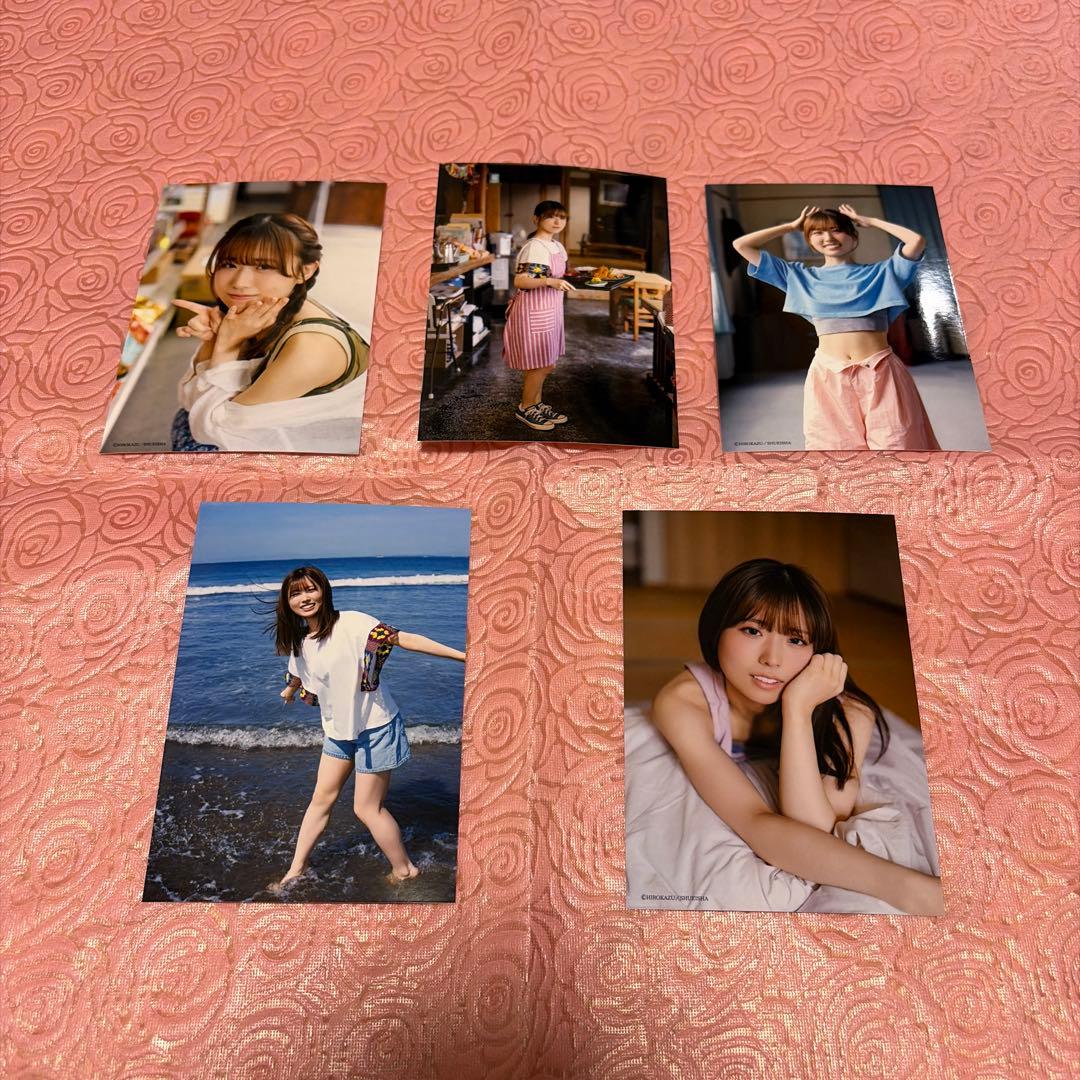 三宅美羽 デジタル写真集 限定 ブロマイド 全種類セット
