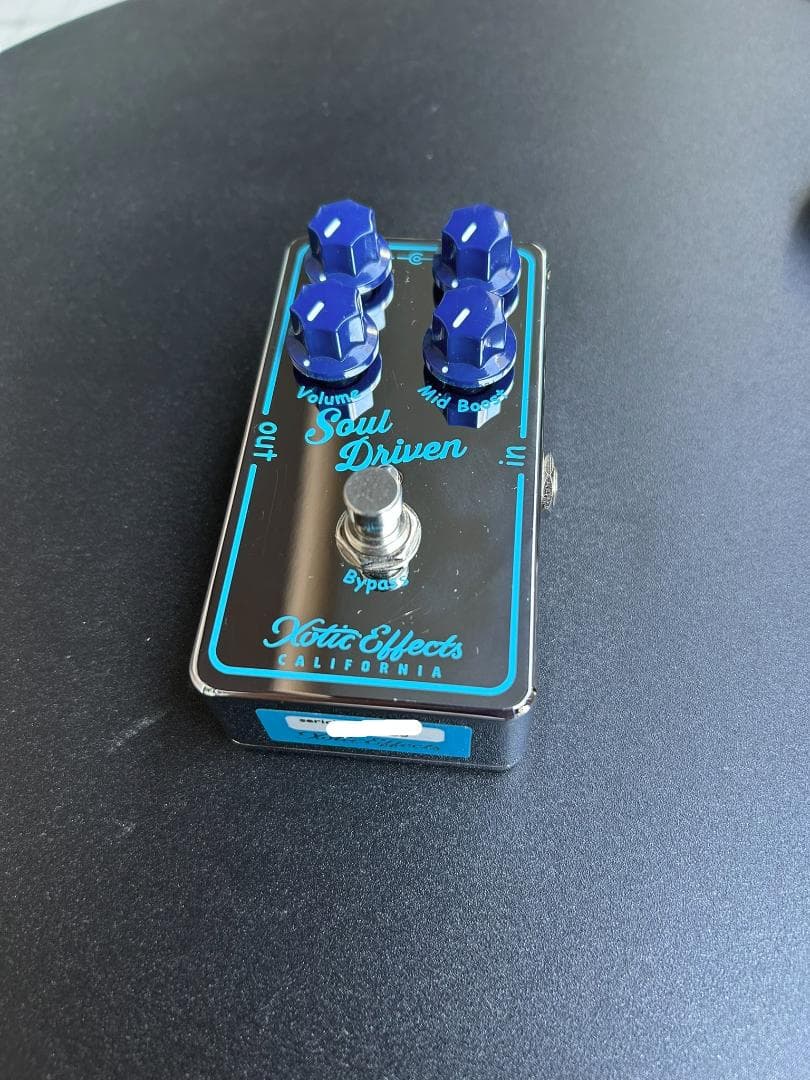 エフェクター Xotic Effects Soul Driven 動作確認済み