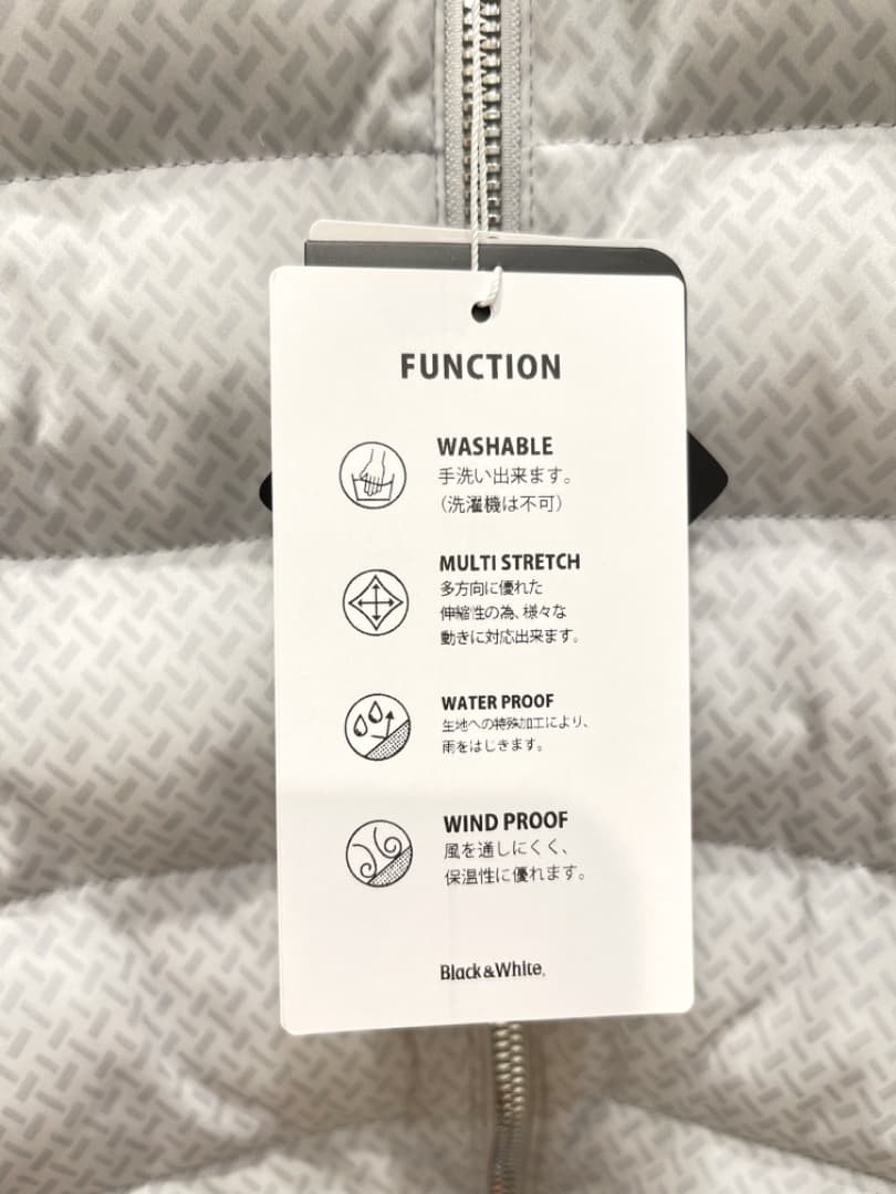 新品 Black & White レディースブルゾン