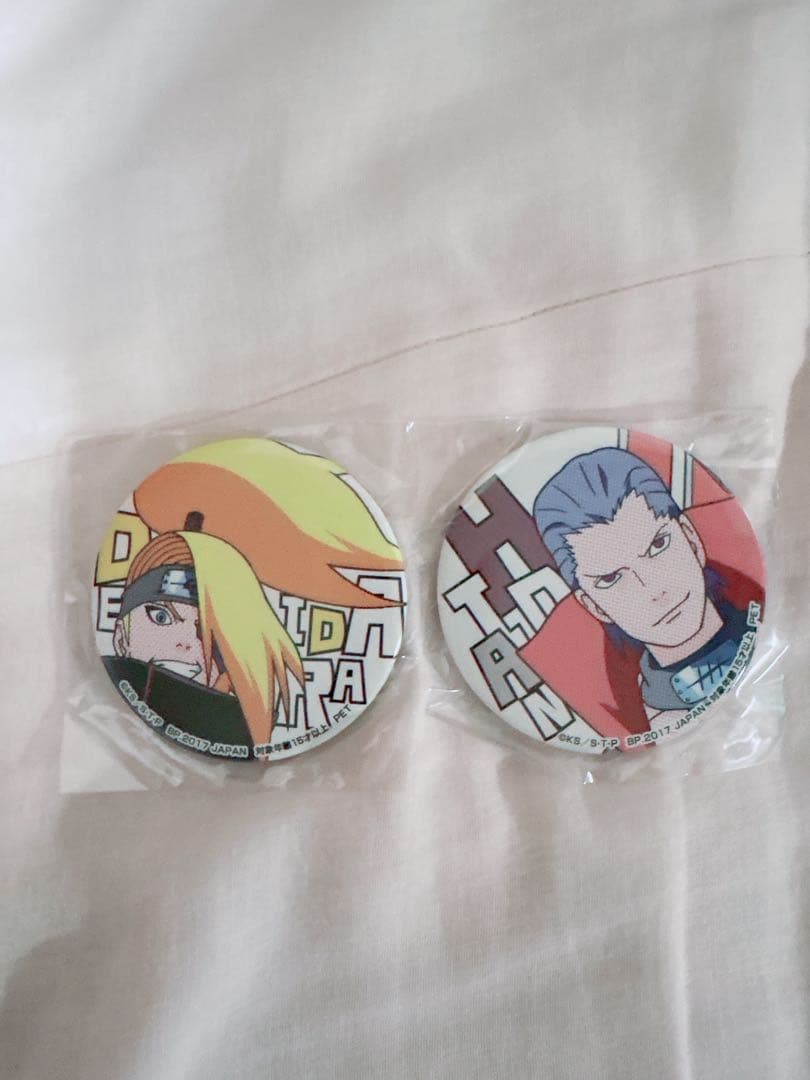 NARUTO疾風伝 缶バッジ SEGA デイダラ 飛段