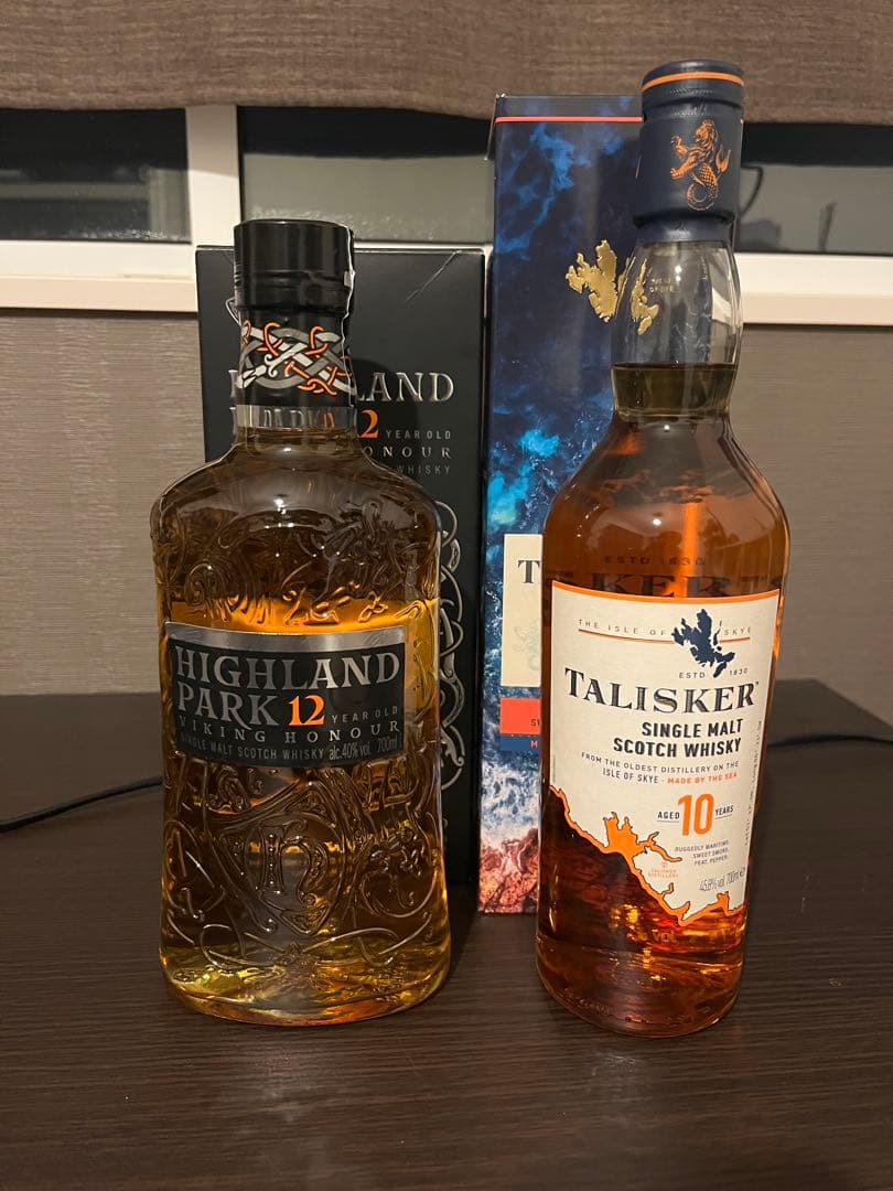 【限定値下げ中】ハイランドパーク12年　タリスカー10年セット