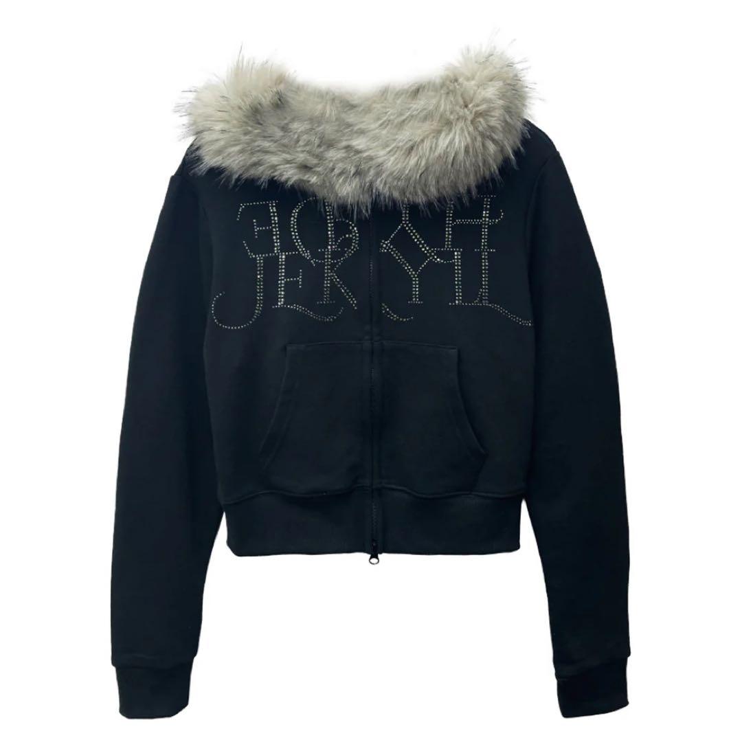 HYDE 2026JEKYLLファー付きジップアップスウェット　L 新品未開封
