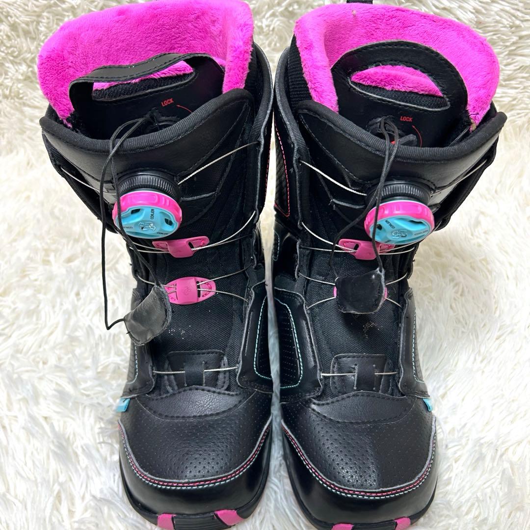 SALOMON MYRIAD BOA スノーボードブーツ 23.5 ブラック