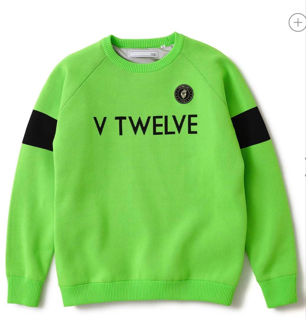 ¥29,700【V12/XL】ARMKNIT 防風ストレッチ裏地付きニット
