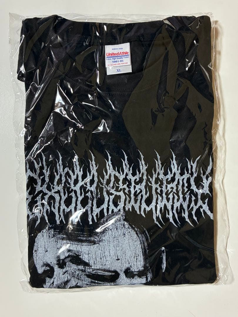京個展『失格肆』　誰も着ないTシャツ　XL