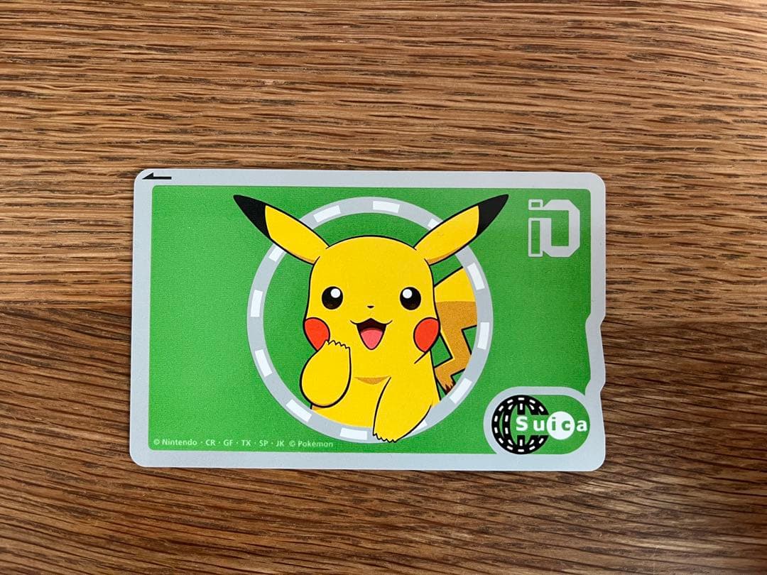 【未使用品】ポケモン　SuiCa記念カード（使用不可）