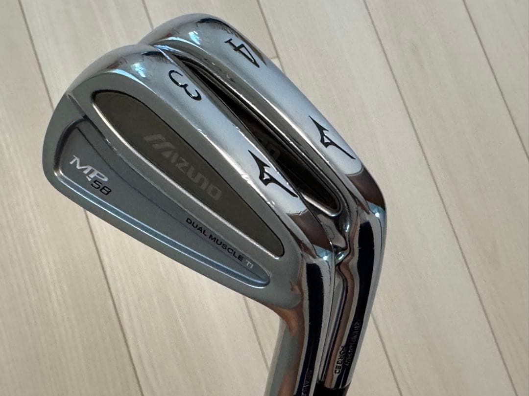 Mizuno ミズノ　MP-58 アイアンセット 3番　4番