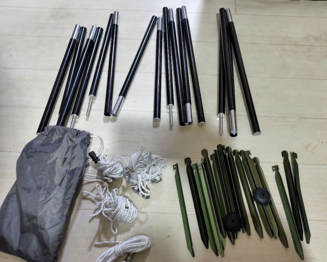 バンドック ソロベース 新同品 BUNDOK TC 軍幕 無骨