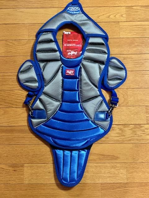 新品★子供用☆アメリカ国内限定発売★ローリングス☆キャッチャープロテクター☆青