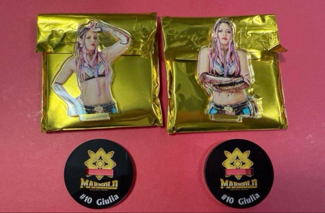 女子プロレス　マリーゴールド　ランダムアクリルスタンド　ジュリア　アクスタ