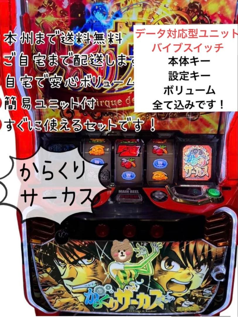 からくりサーカス　バイブスイッチ　データ型対応型ユニット　頼便