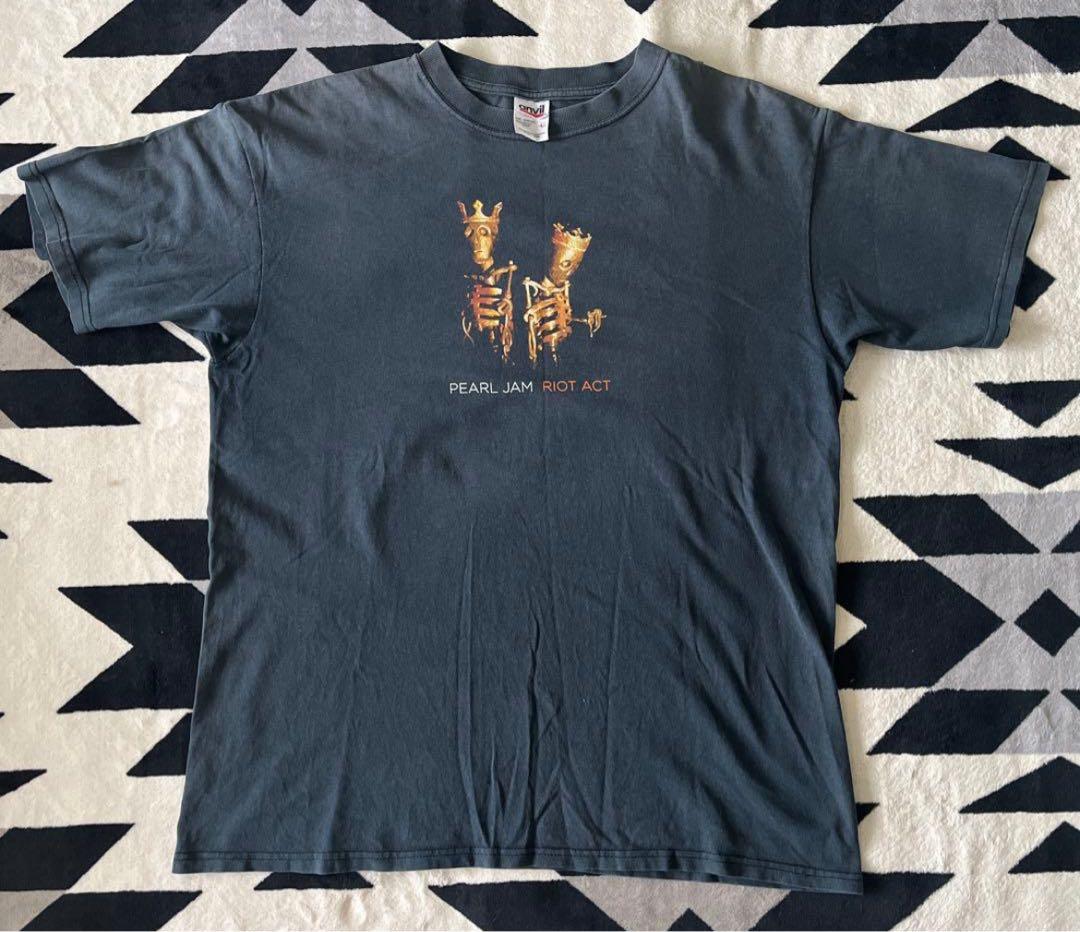 ヴィンテージ Pearl Jam Riot Act ツアーTシャツ 2003