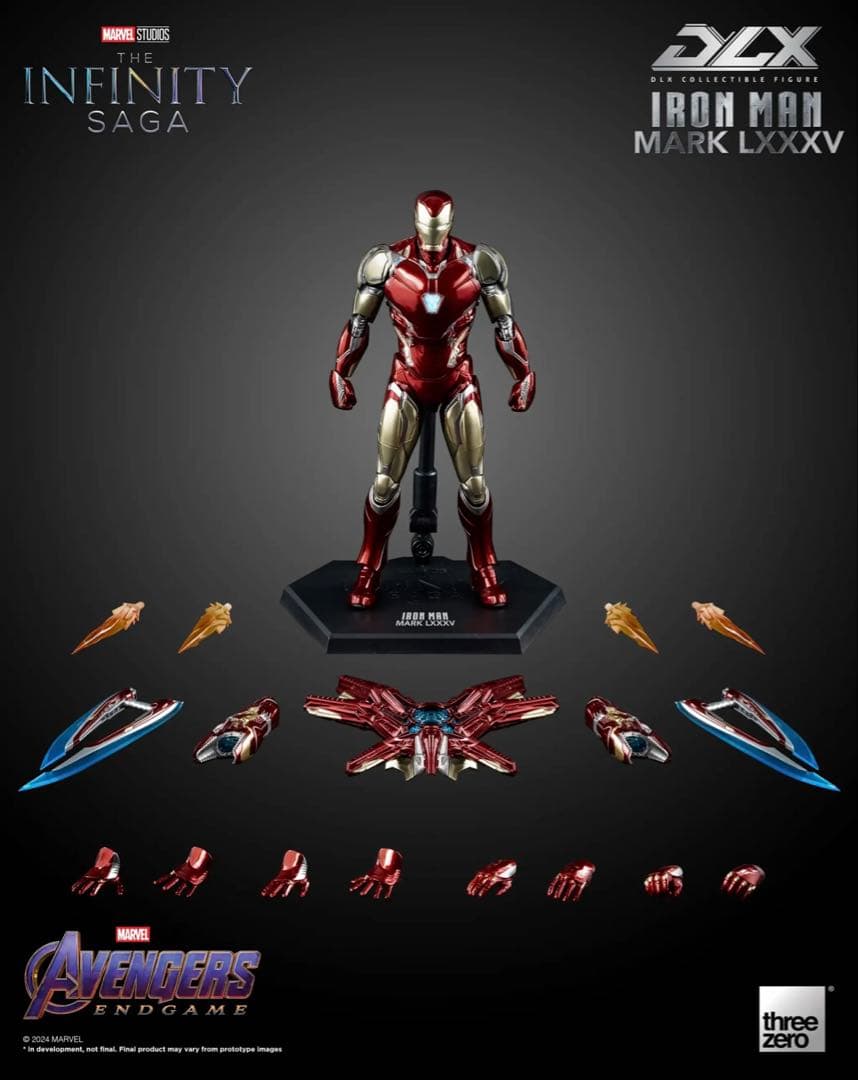 THREEZERO TheInfinitySaga DLXアイアンマンマーク85