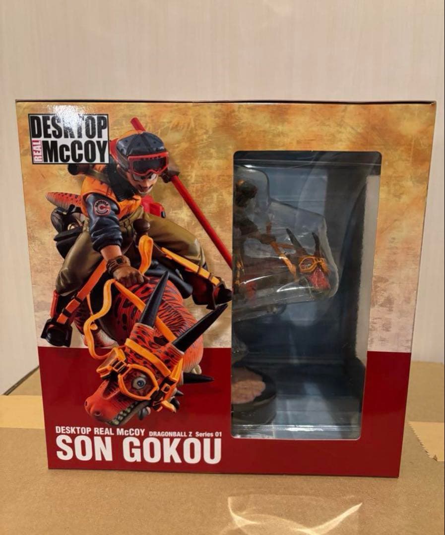 ドラゴンボール　貴重！デスクトップリアルマッコイ　孫悟空01　恐竜　新品未開封