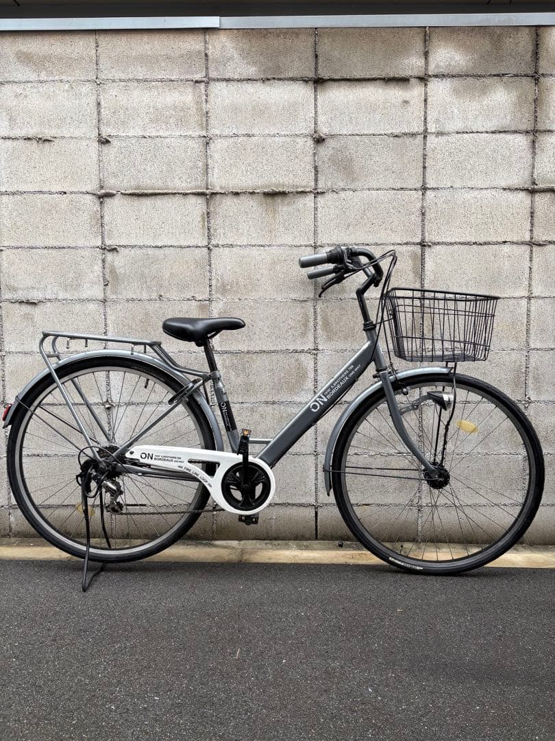 シティサイクル　グレー
