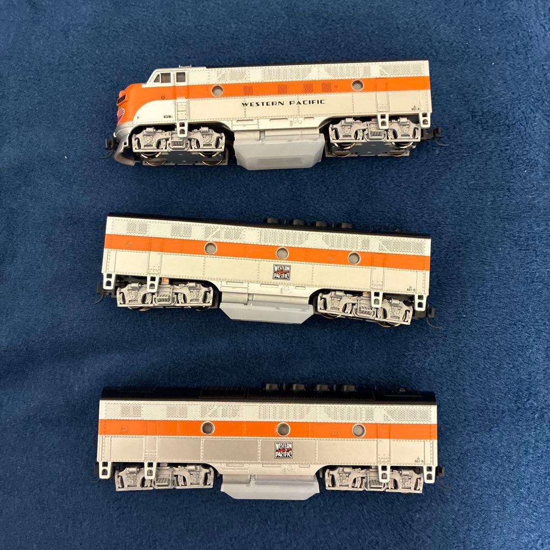 KATO W&P emd F3 A+ B + B SET Nゲージ