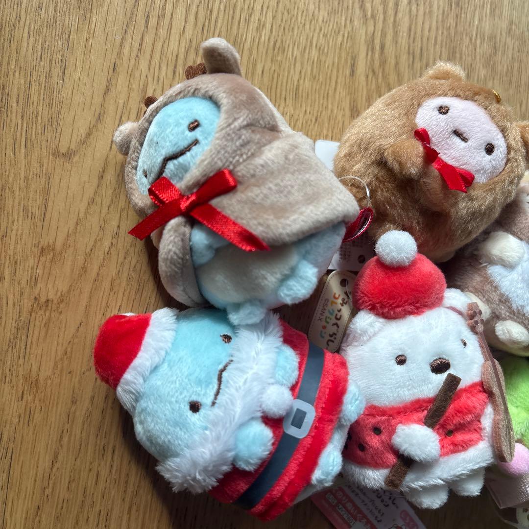 すみっコぐらし クリスマス てのりぬいぐるみ そり