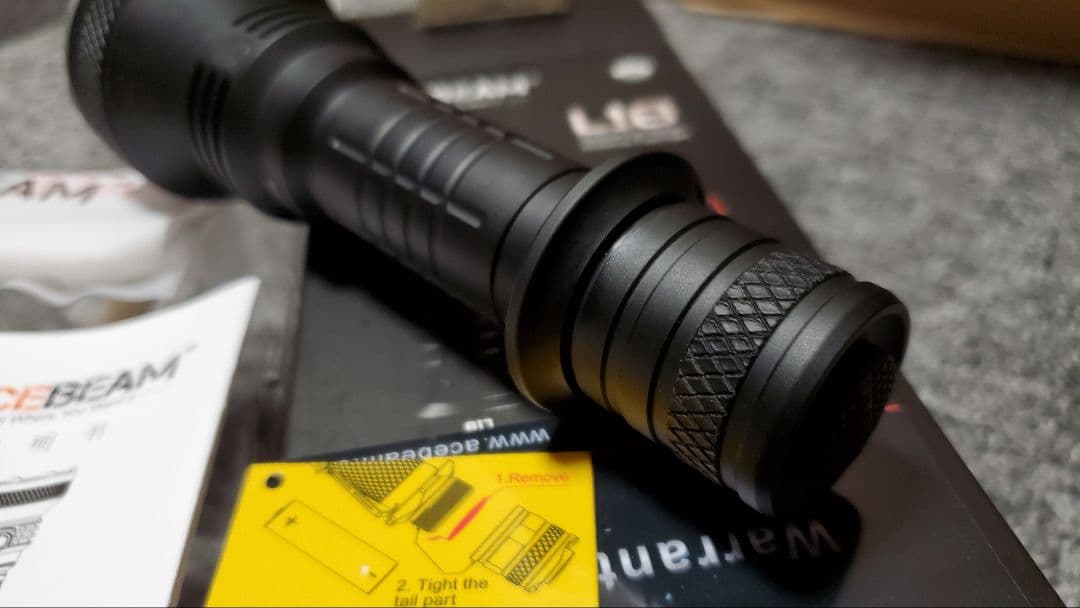 ACEBEAM L18 バッテリー無し