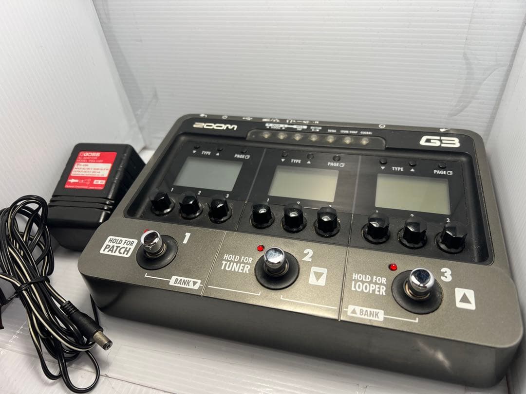 ZOOM ズーム G3 ギターエフェクター