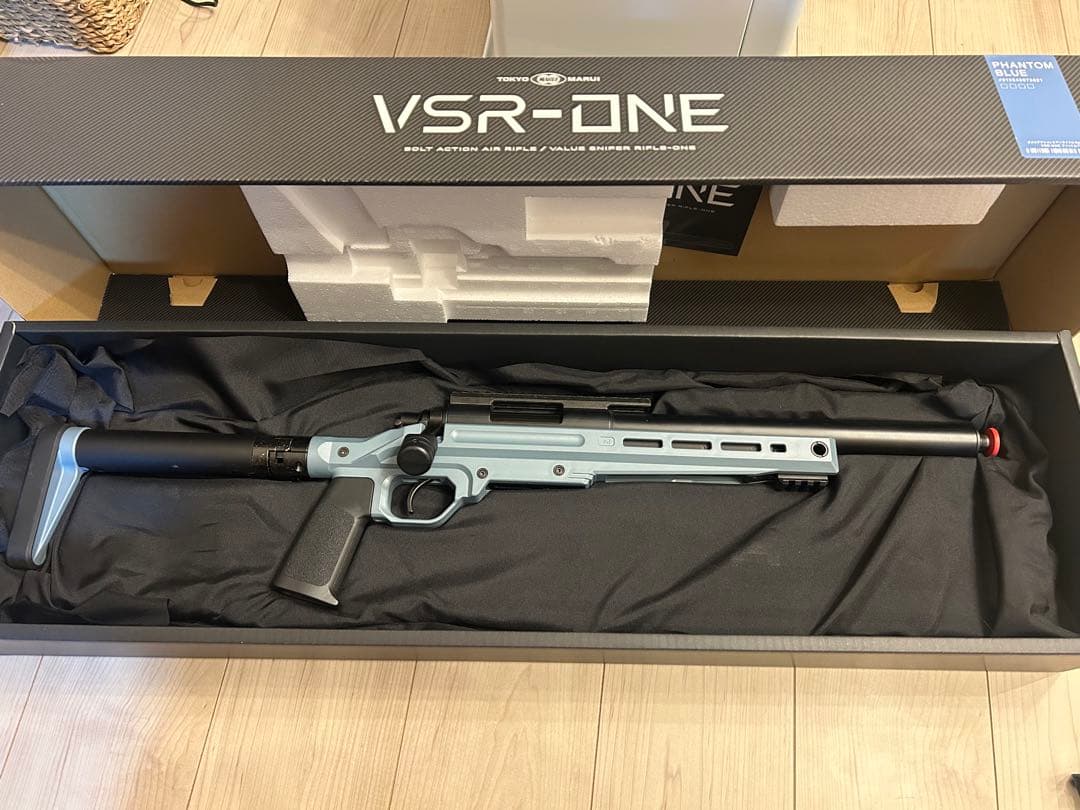 東京マルイ　VSR-ONE ファントムブルー　カスタム　エアガン