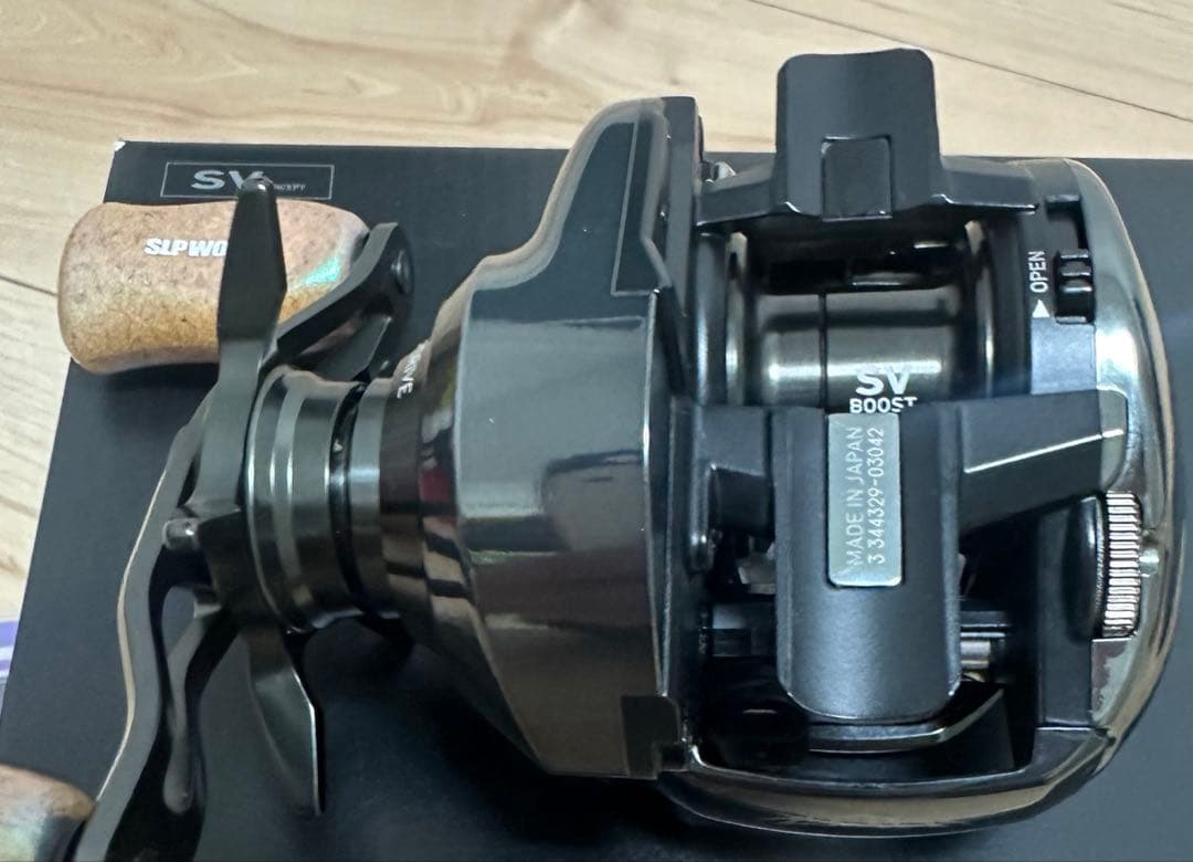 ダイワ　24 スティーズ SV TW 100HL コルクノブ交換　おまけ付き